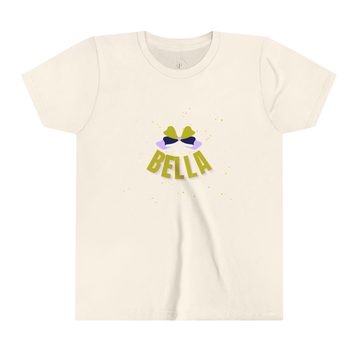 Olive/Navy/Lavender Bella Youth Short-sleeve Tee