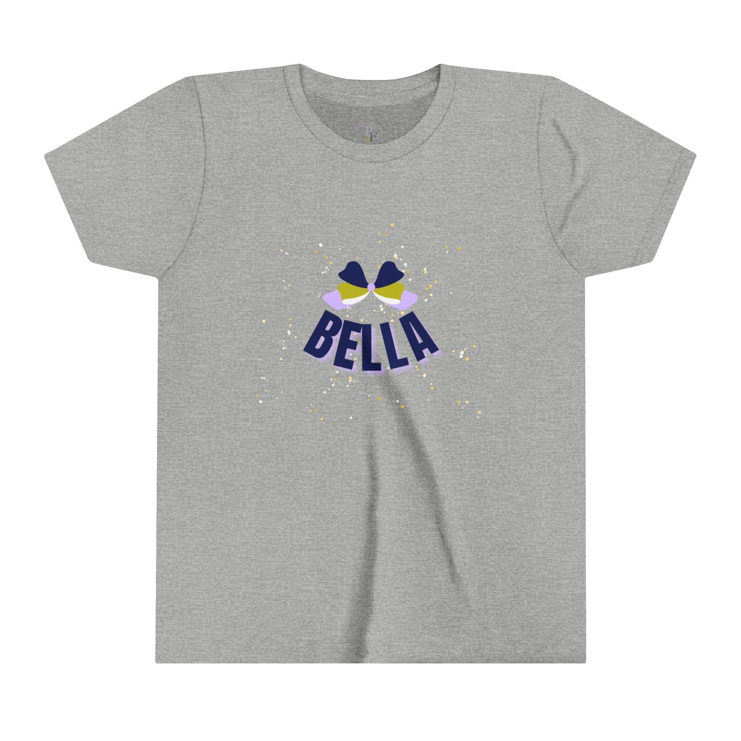 Navy/Olive/Lavender Bella Youth Short-sleeve Tee