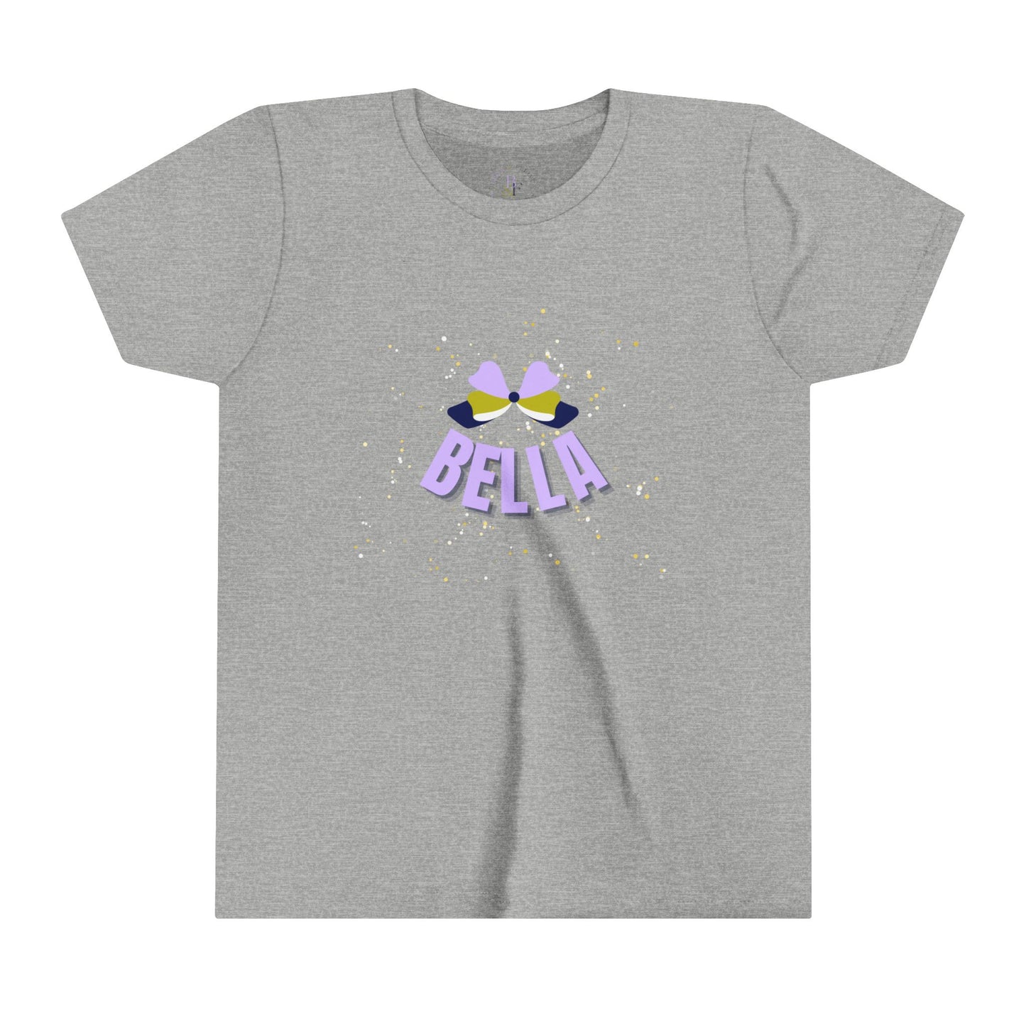 Lavender/Olive/Navy Bella Youth Short-sleeve Tee