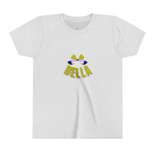 Olive/Lavender/Navy Bella Youth Short-sleeve Tee