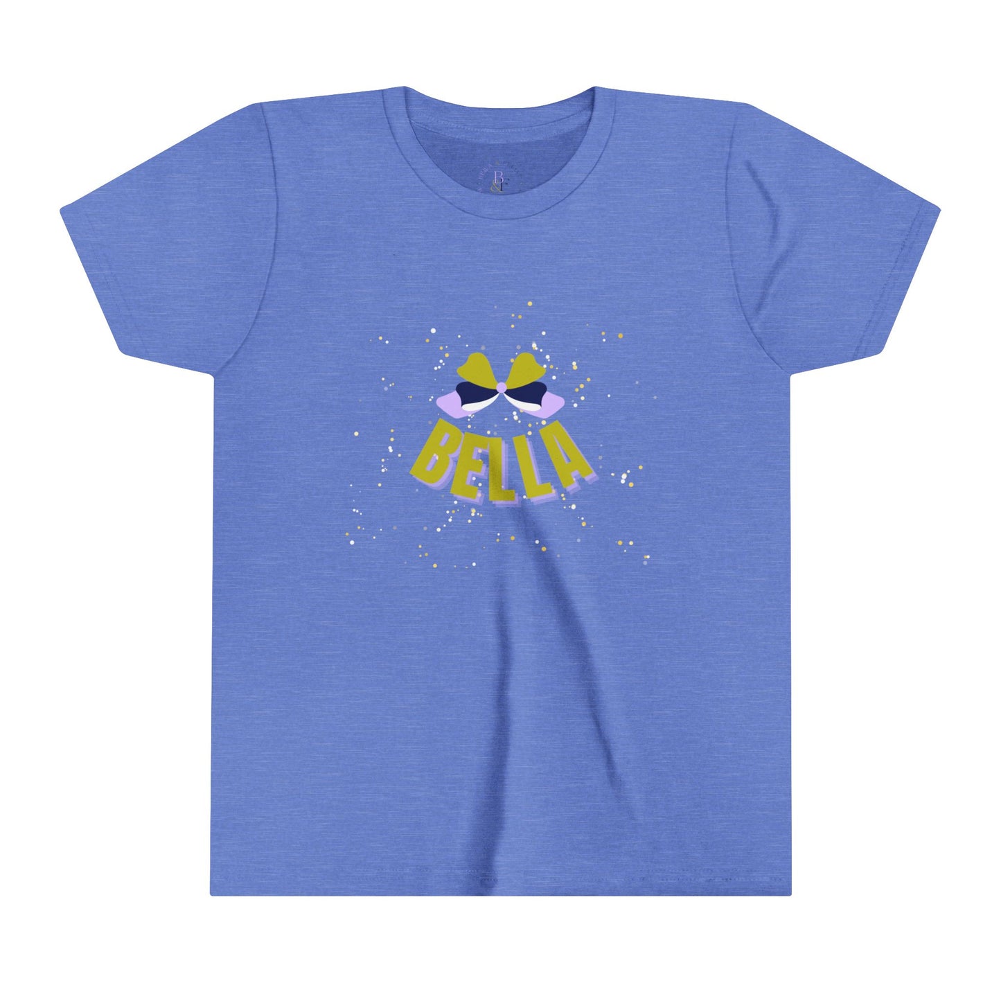 Olive/Navy/Lavender Bella Youth Short-sleeve Tee