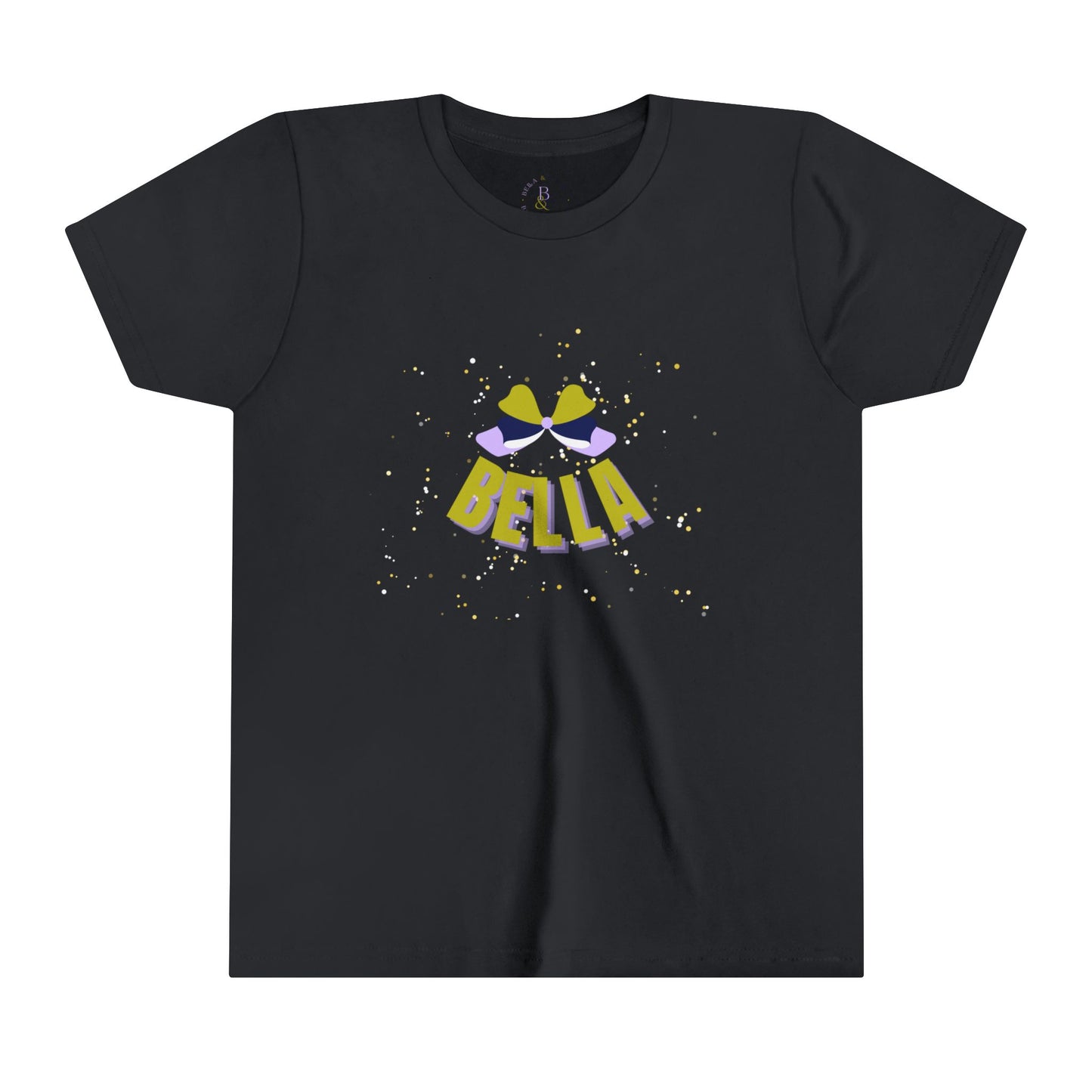 Olive/Navy/Lavender Bella Youth Short-sleeve Tee